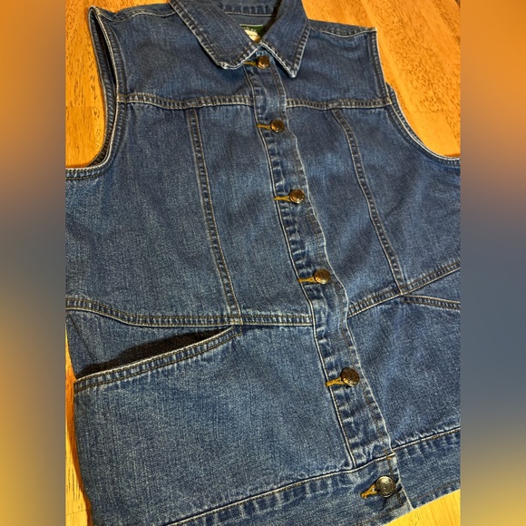 St John's Bay Women’s Vintage Indigo Jean Blue Size Medium Western, Retro - Picture 4 of 13